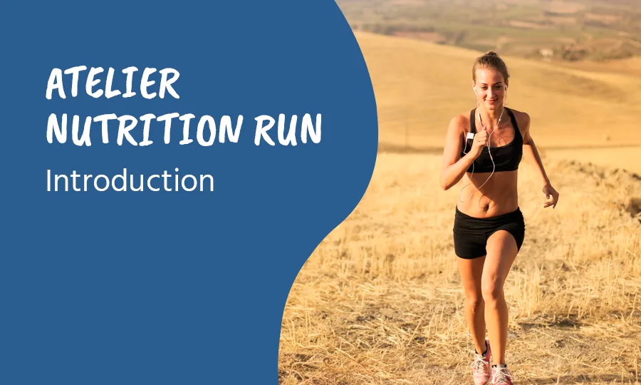 Visuel d'ouverture des ateliers nutrition run